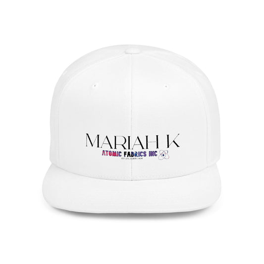 MARIAH K>> Flat Snapback Cap