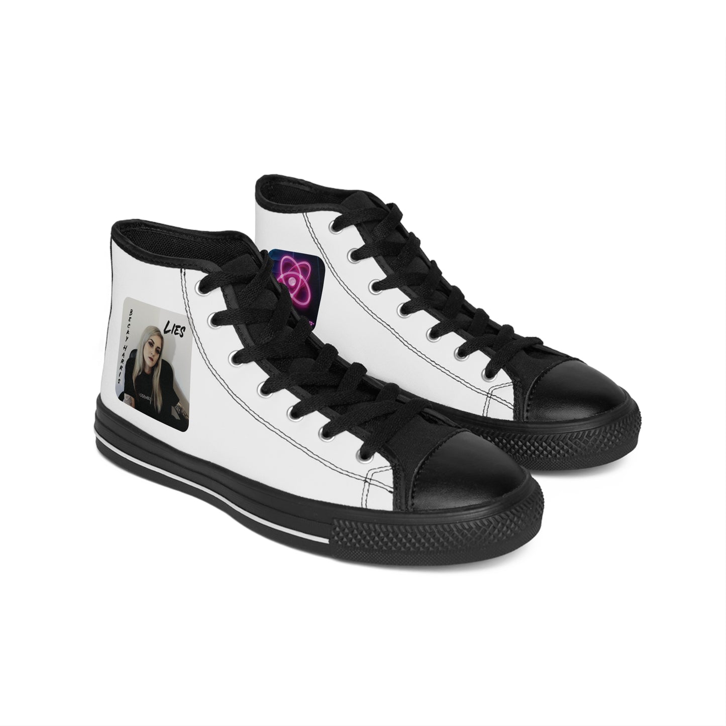 Becky Harris ¨Lies¨  Men's Classic Sneakers