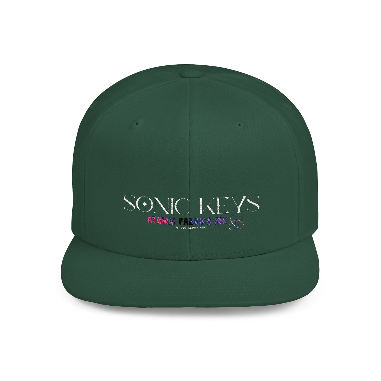 SONIC KEYS>> Flat Snapback Cap