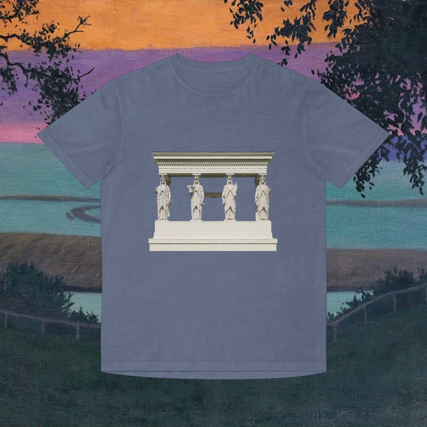 ATOMIC CUSTOM>> ACROPOLIS>> UNISEX Faded Shirt Tee