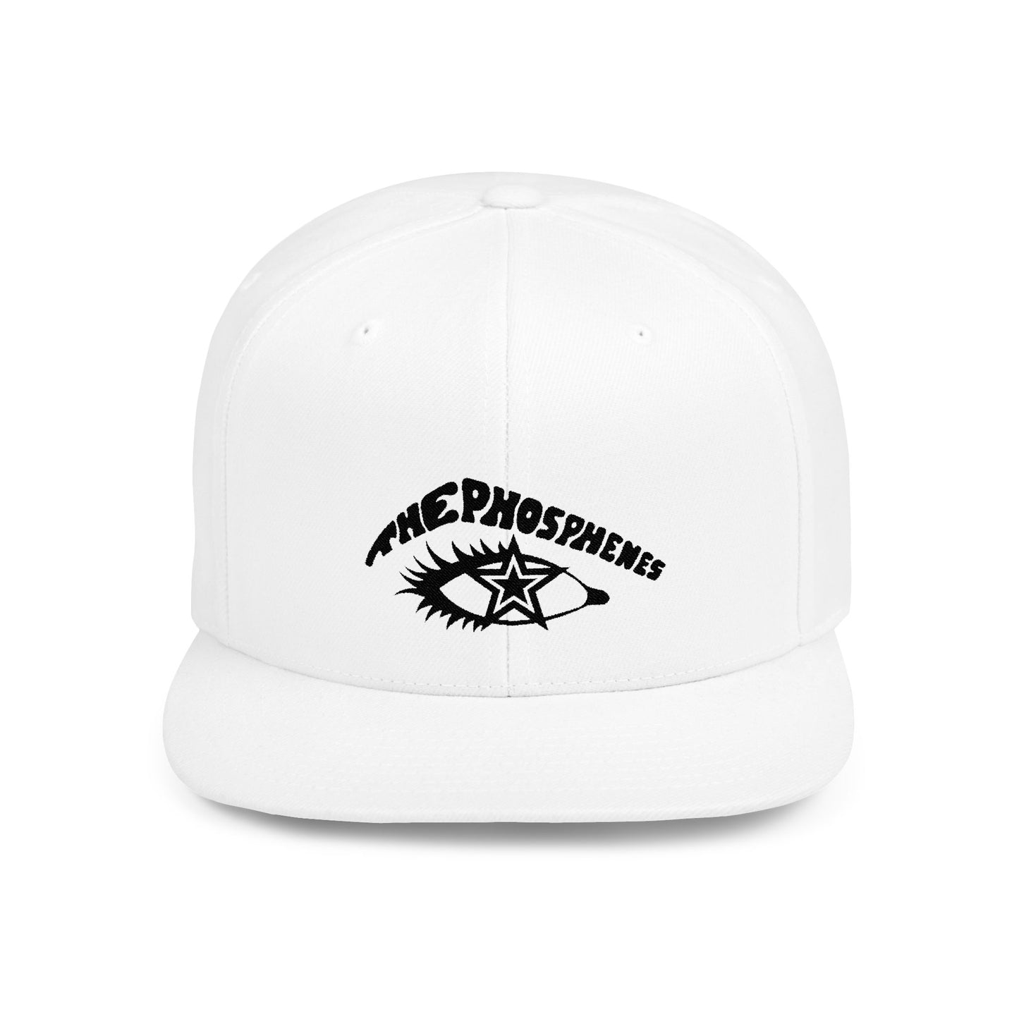 THE PHOSPHENES>> Flat Snapback Cap