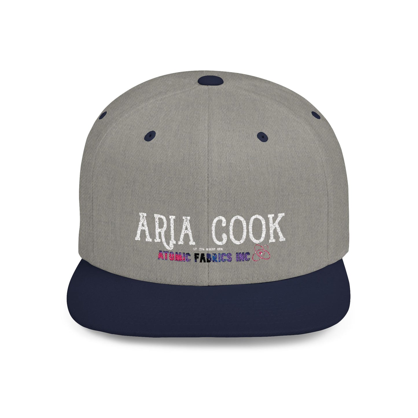 ARIA COOK>> Flat Snapback Cap