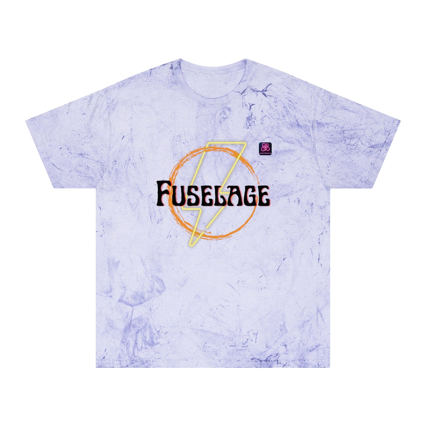 FUSELAGE>> UNISEX Unique Garment-Dyed Color Blast T-Shirt