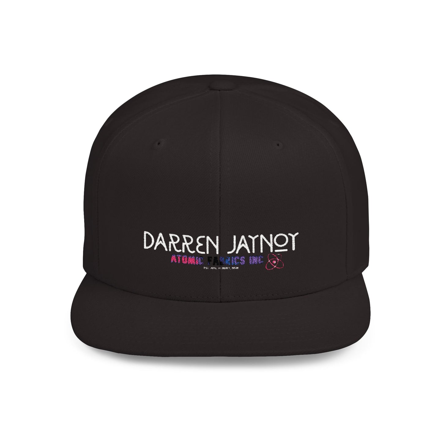 DARREN JAYNOY>> Flat Snapback Cap