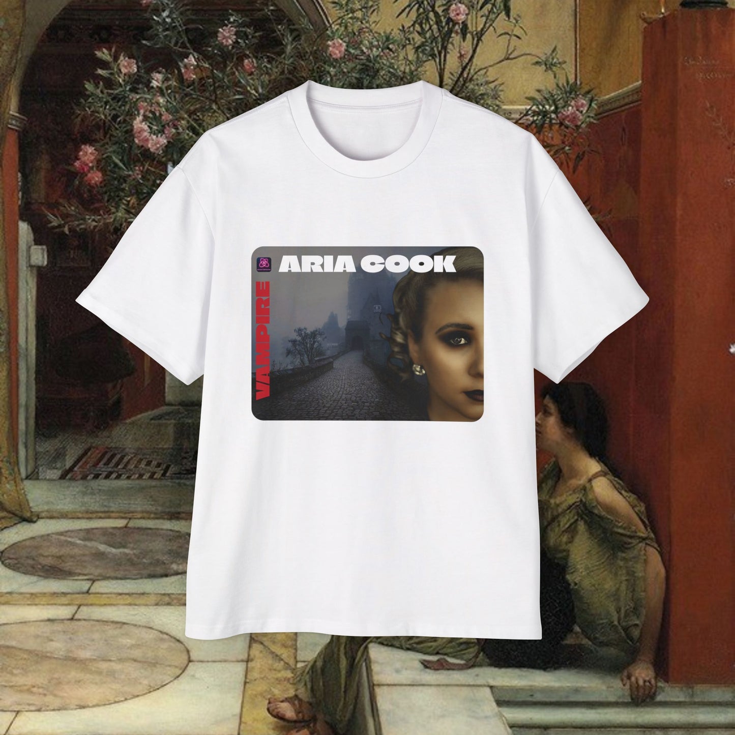 ARIA COOK>> VAMPIRE>> MEN´S Heavy Cotton Tee