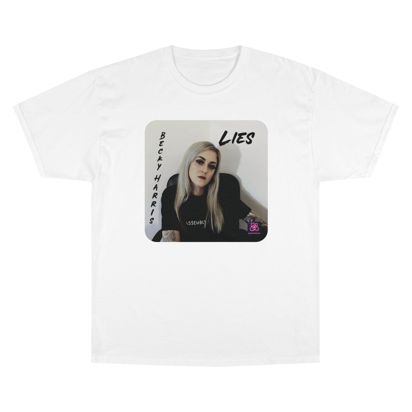 BECKY HARRIS>> LIES>> Champion UNISEX T-Shirt