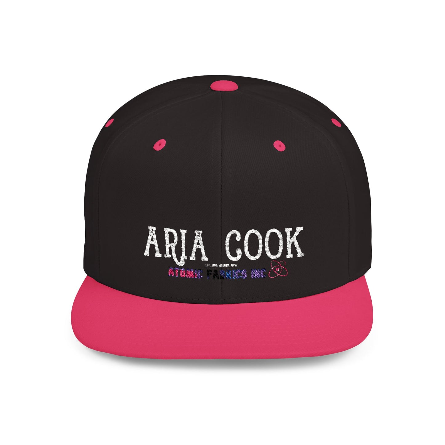 ARIA COOK>> Flat Snapback Cap