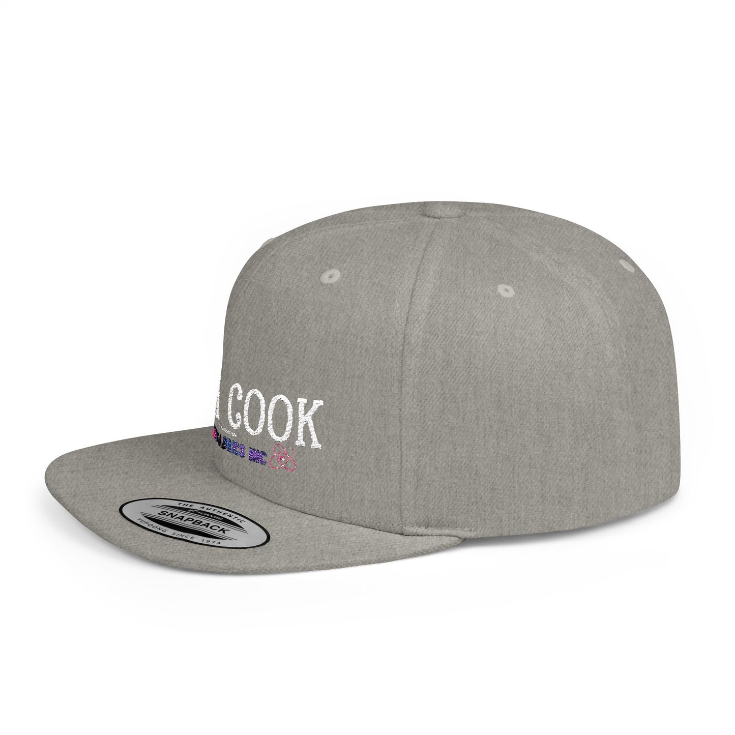 ARIA COOK>> Flat Snapback Cap