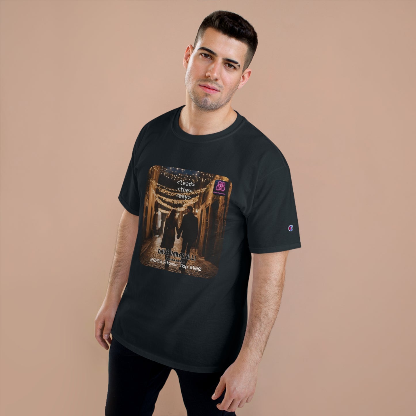 DAVE VARACALLI>> LEAD THE WAY>> Champion UNISEX T-Shirt