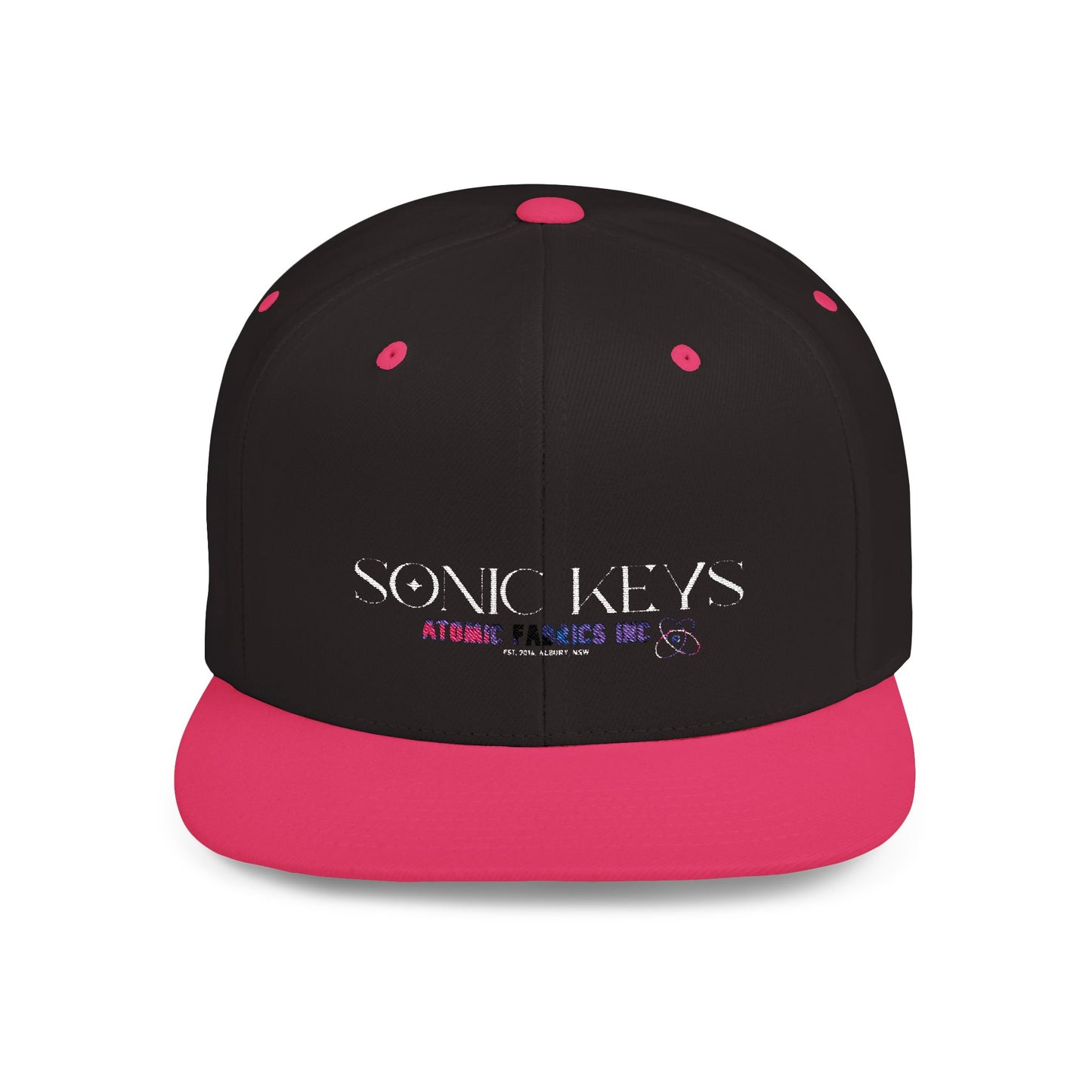 SONIC KEYS>> Flat Snapback Cap