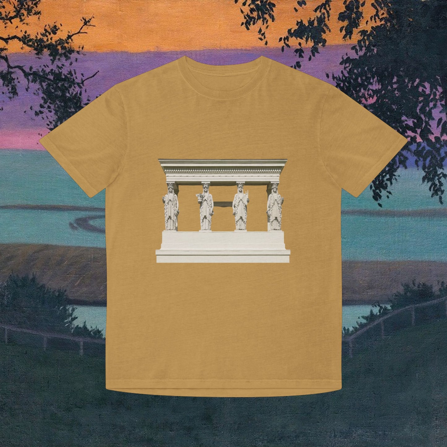 ATOMIC CUSTOM>> ACROPOLIS>> UNISEX Faded Shirt Tee