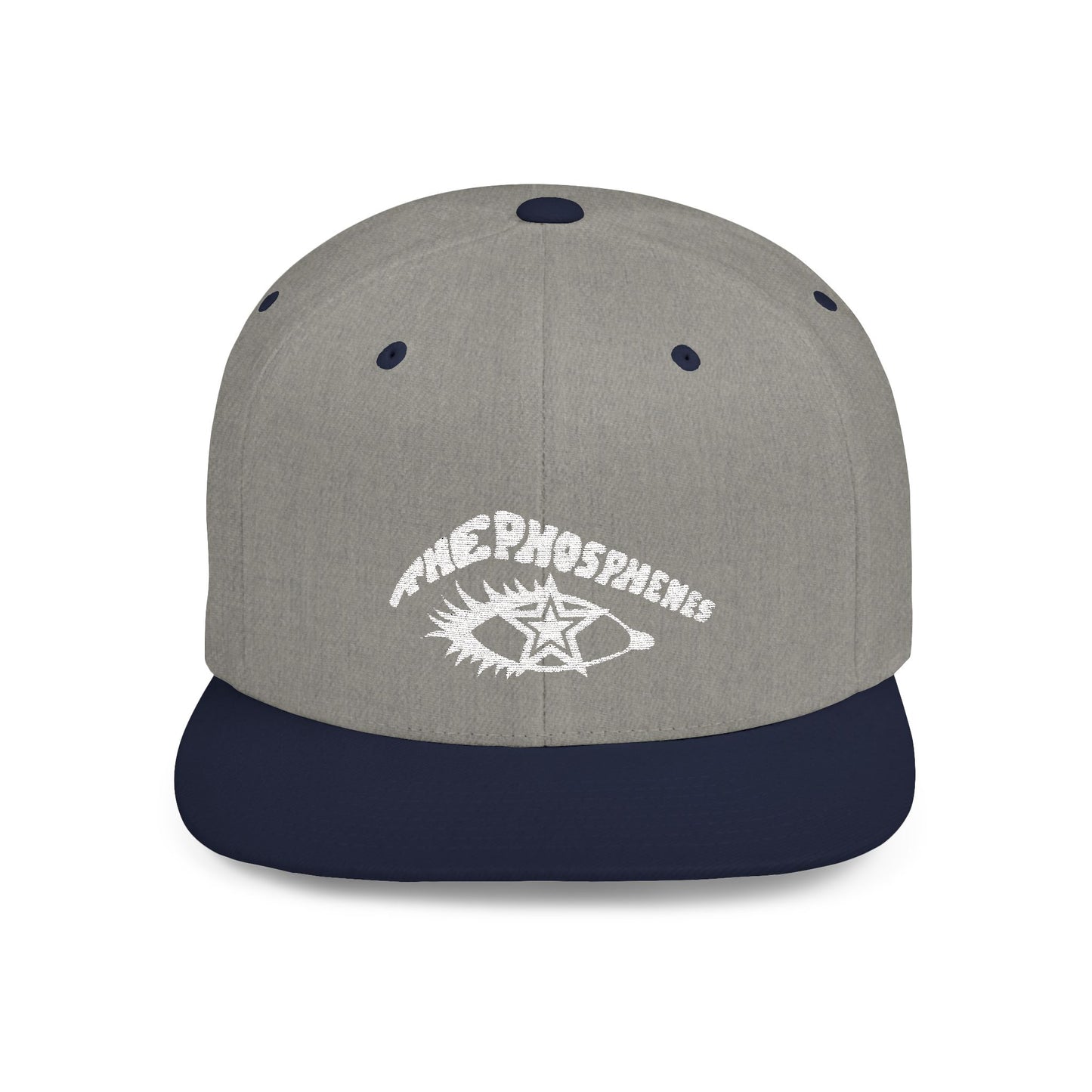 THE PHOSPHENES>> Flat Snapback Cap