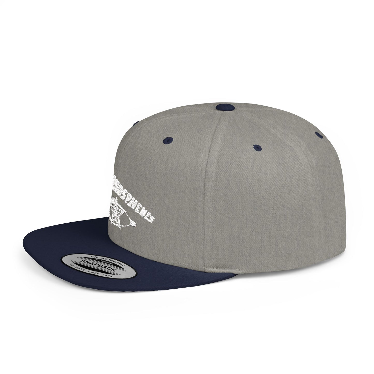 THE PHOSPHENES>> Flat Snapback Cap