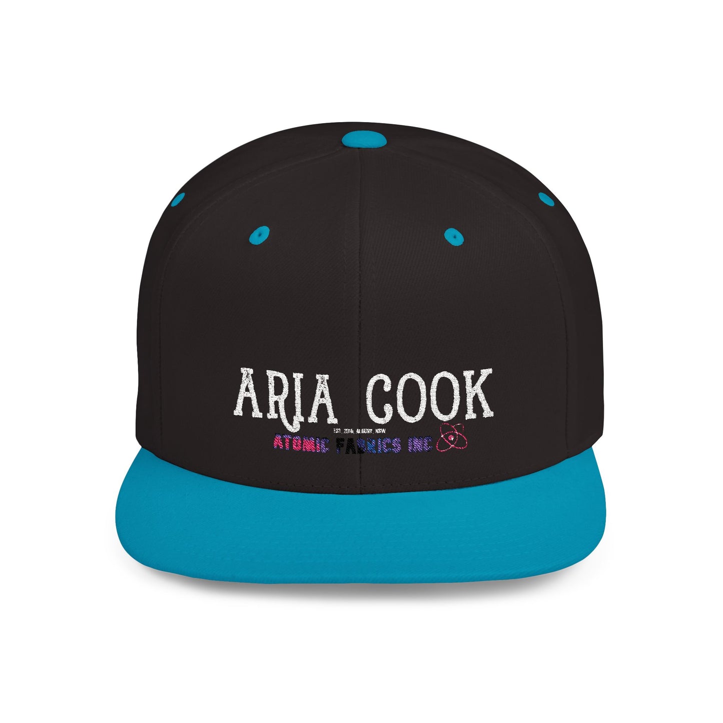 ARIA COOK>> Flat Snapback Cap