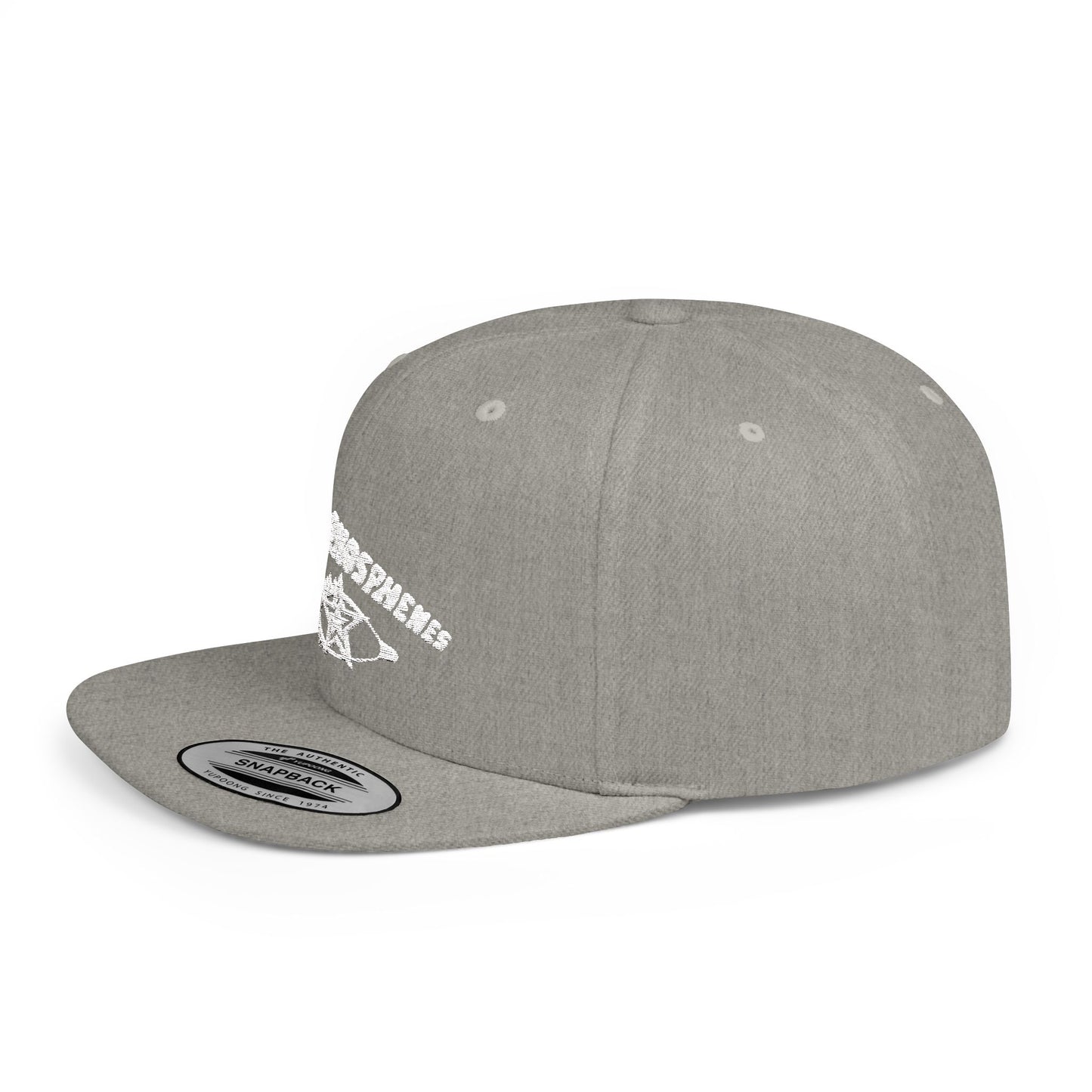 THE PHOSPHENES>> Flat Snapback Cap