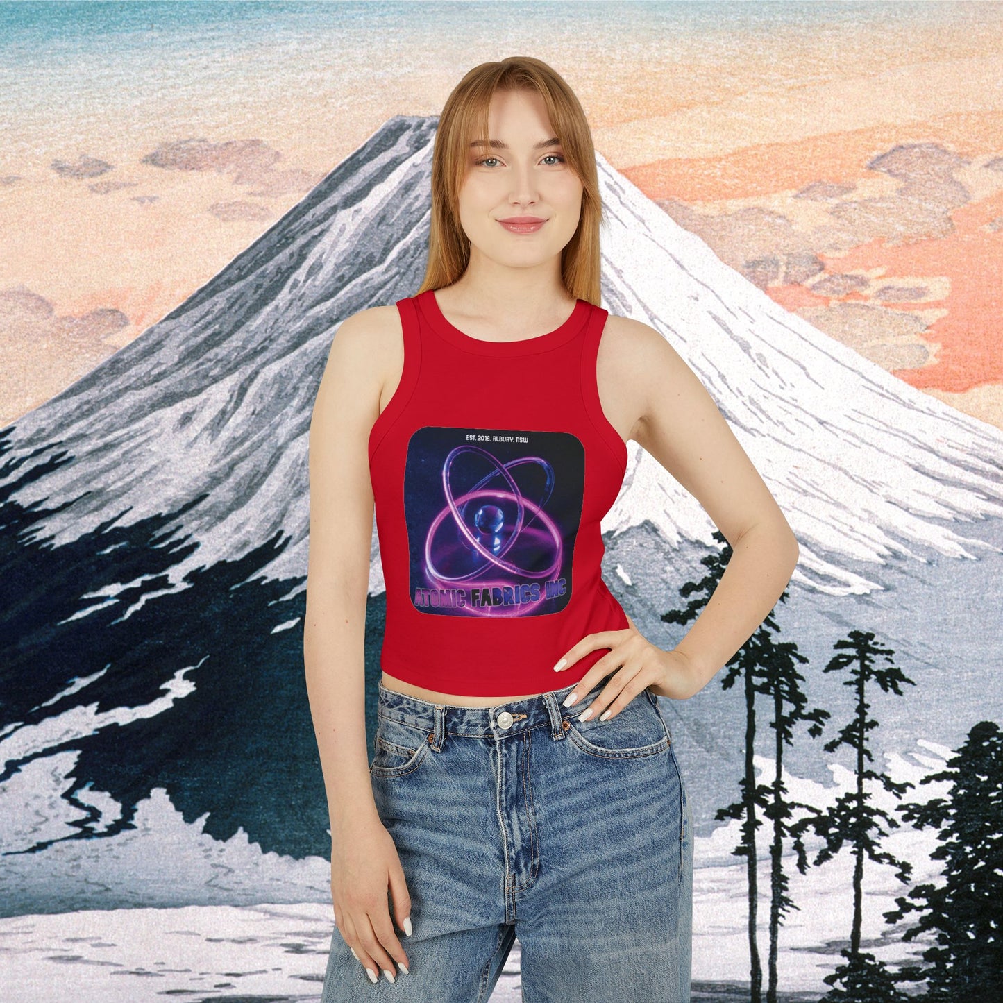 ATOMIC CUSTOM>> Women´s Racer Tank Top