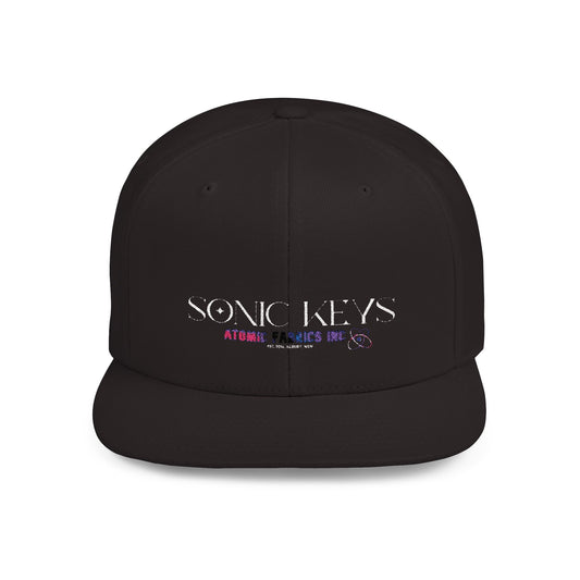 SONIC KEYS>> Flat Snapback Cap