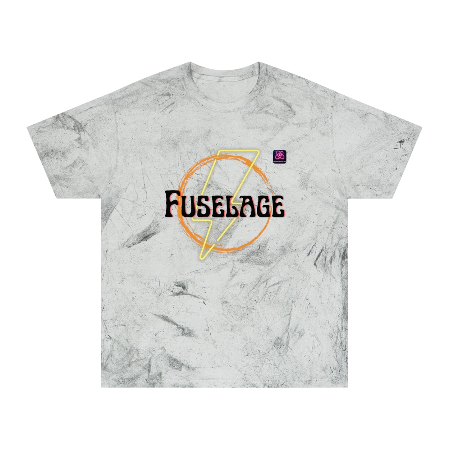 FUSELAGE>> UNISEX Unique Garment-Dyed Color Blast T-Shirt