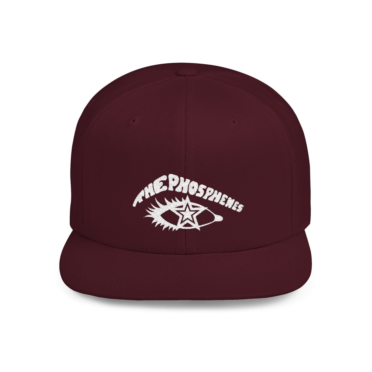 THE PHOSPHENES>> Flat Snapback Cap