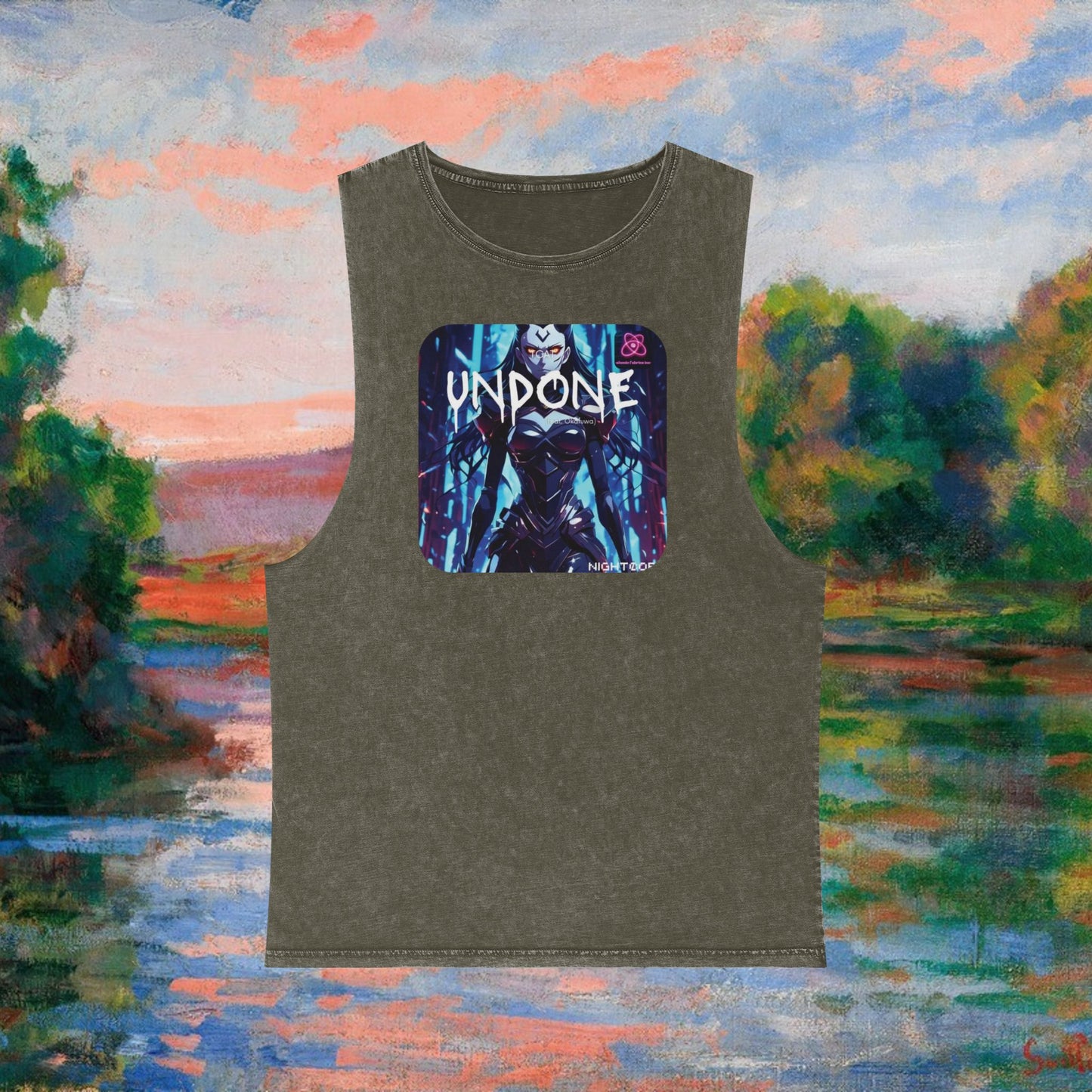 TCAT>> UNDONE>> UNISEX Stonewash Tank Top