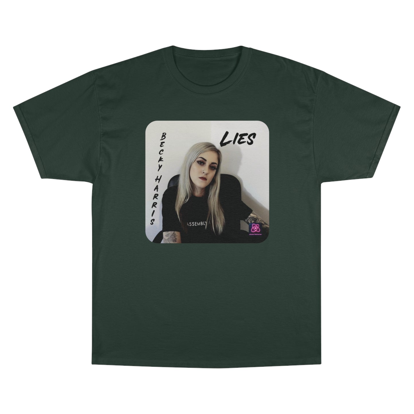 BECKY HARRIS>> LIES>> Champion UNISEX T-Shirt