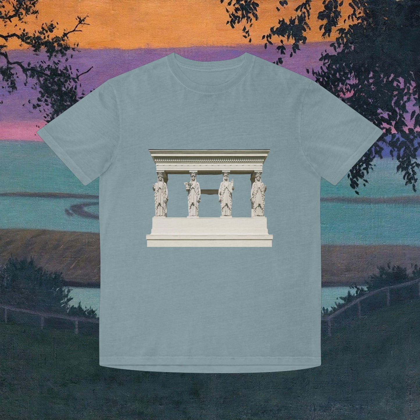 ATOMIC CUSTOM>> ACROPOLIS>> UNISEX Faded Shirt Tee