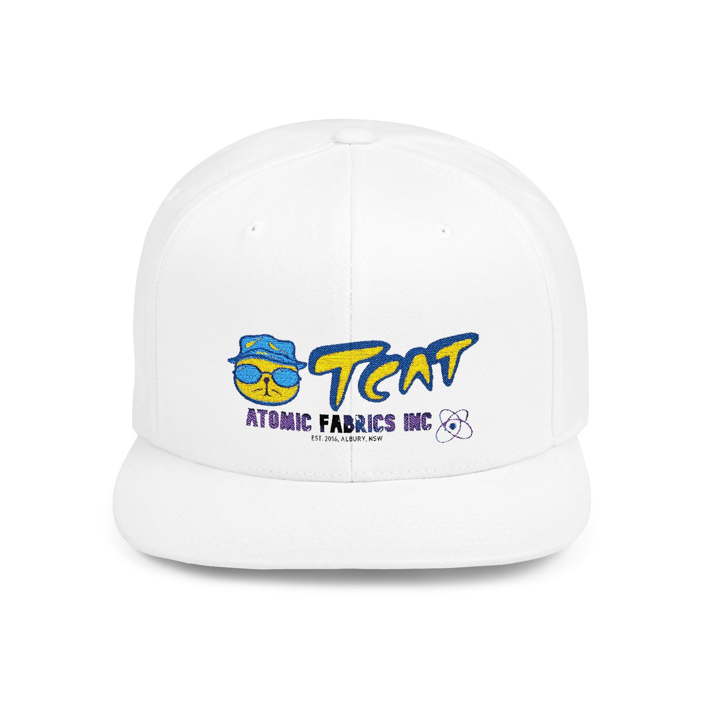 TCAT>> Flat Snapback Cap