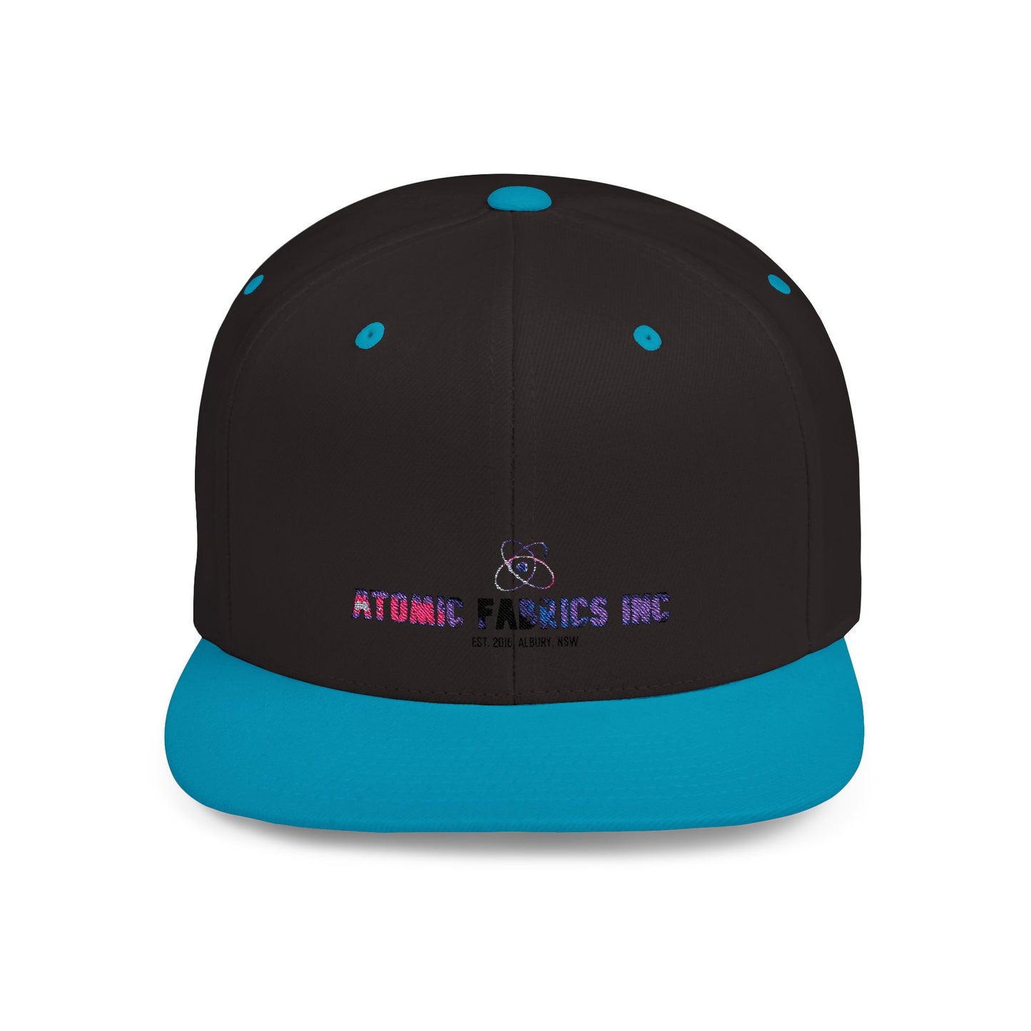 ATOMIC CUSTOM>> Flat Snapback Cap