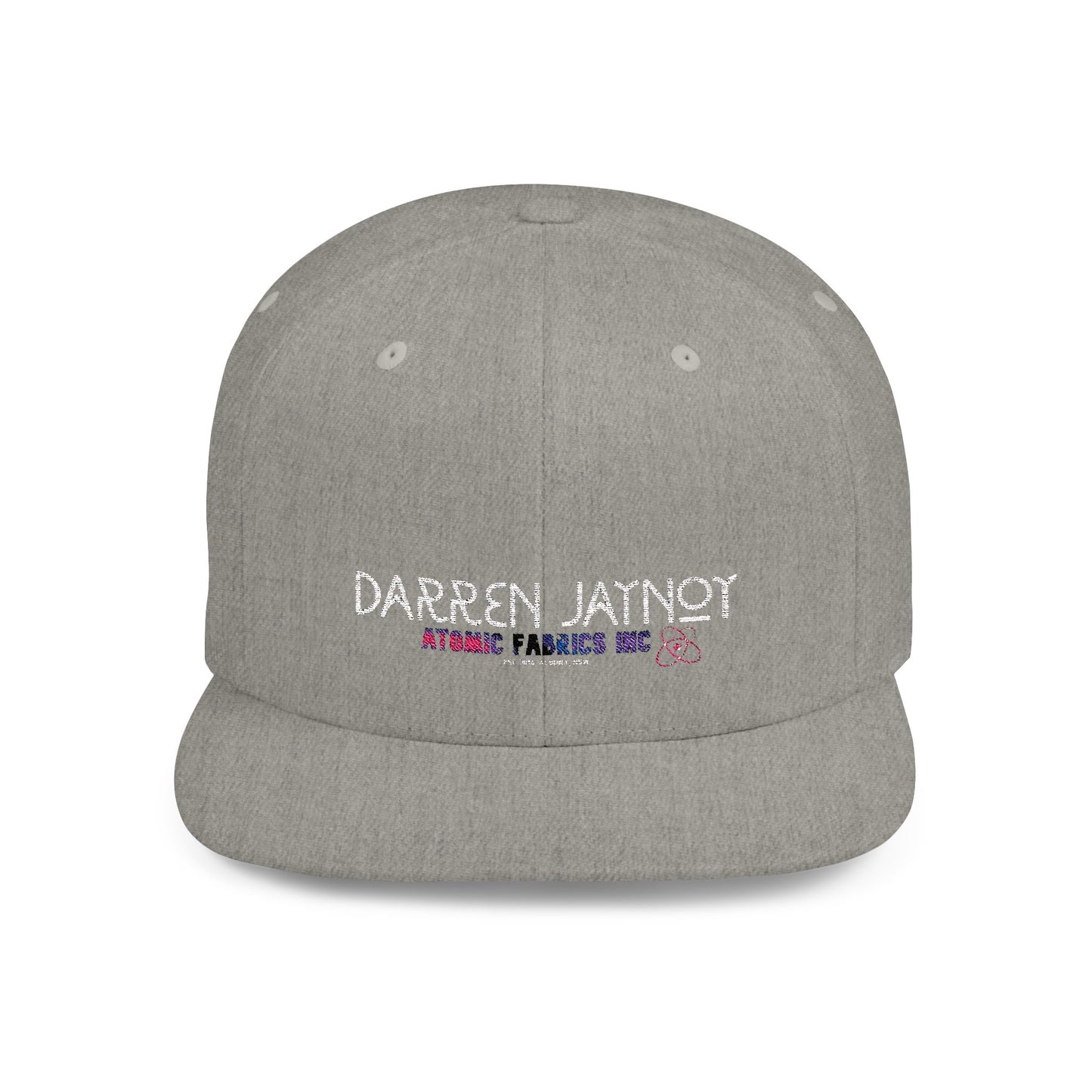 DARREN JAYNOY>> Flat Snapback Cap