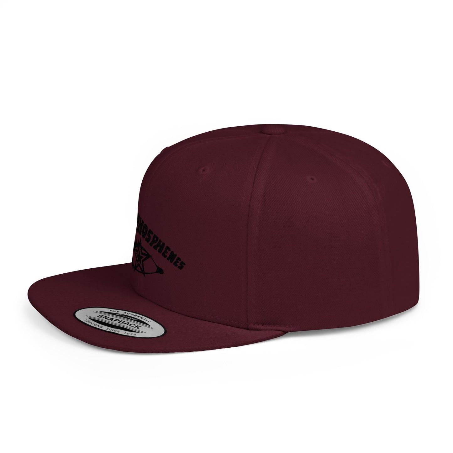 THE PHOSPHENES>> Flat Snapback Cap