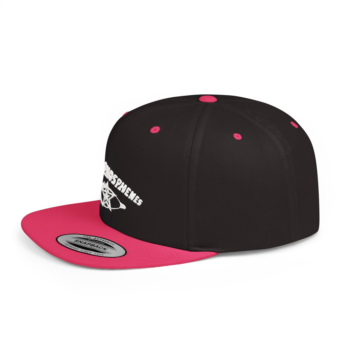 THE PHOSPHENES>> Flat Snapback Cap