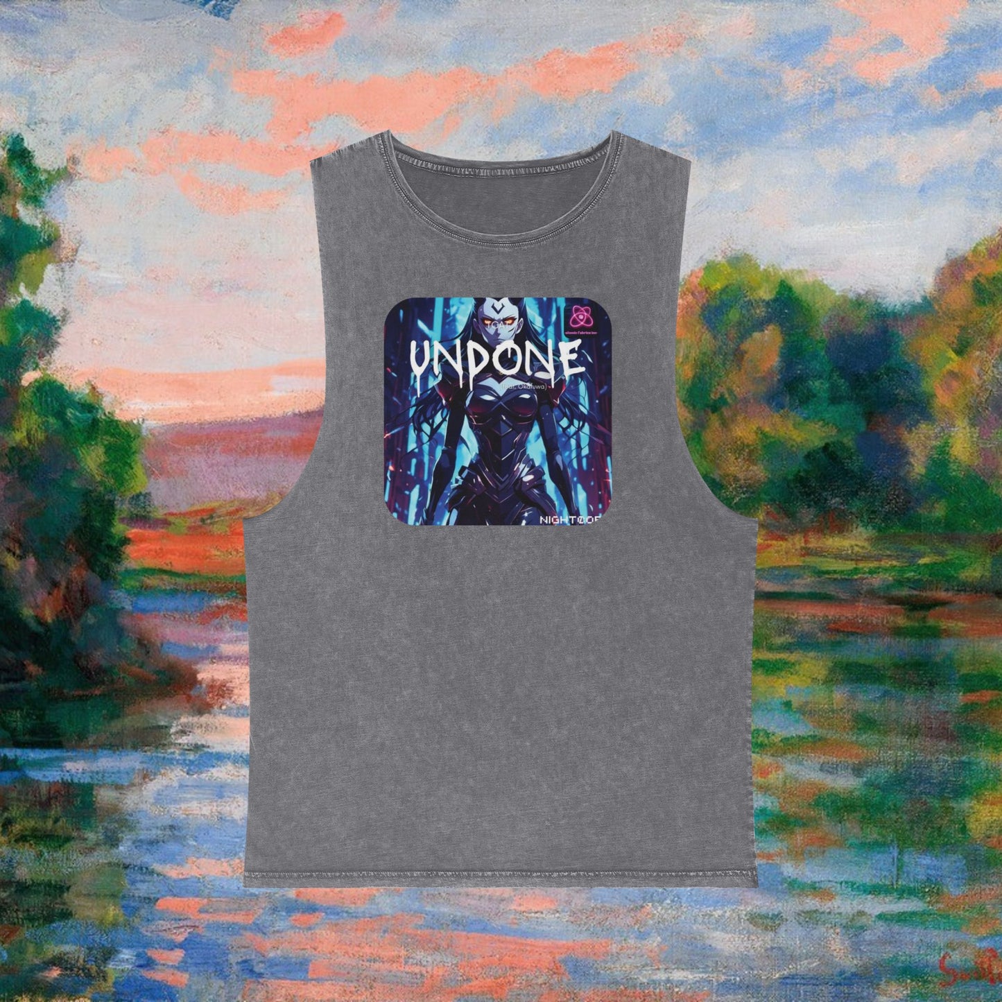 TCAT>> UNDONE>> UNISEX Stonewash Tank Top