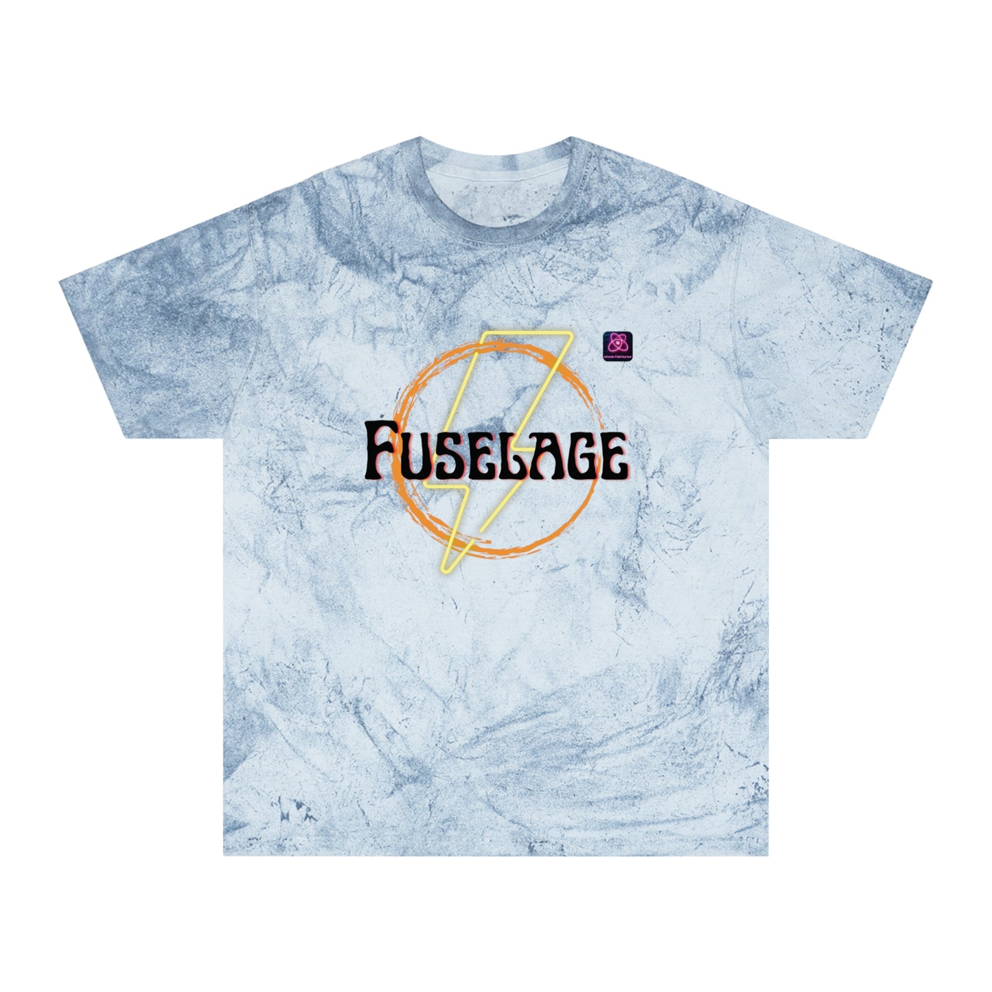 FUSELAGE>> UNISEX Unique Garment-Dyed Color Blast T-Shirt