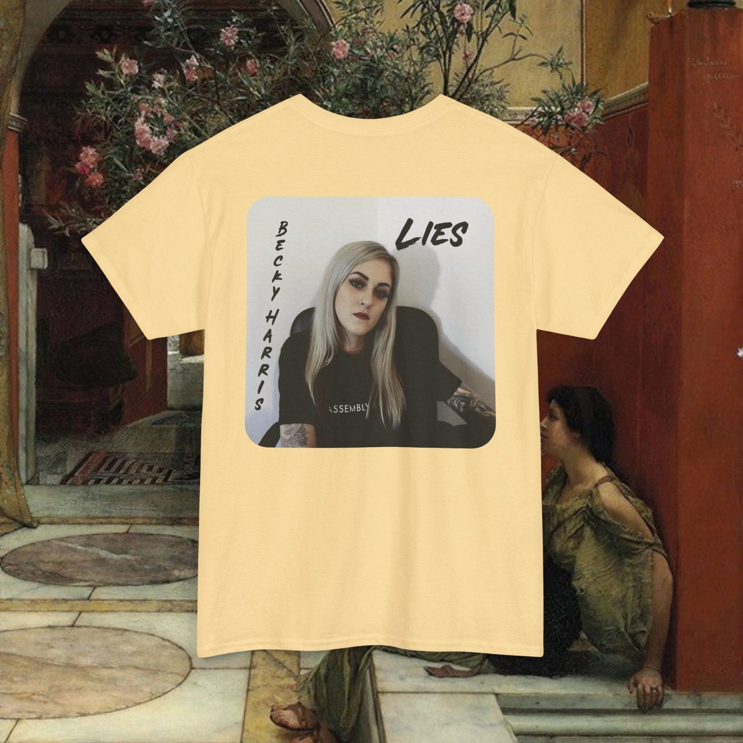 BECKY HARRIS>> Lies>> UNISEX Heavy Cotton Tee