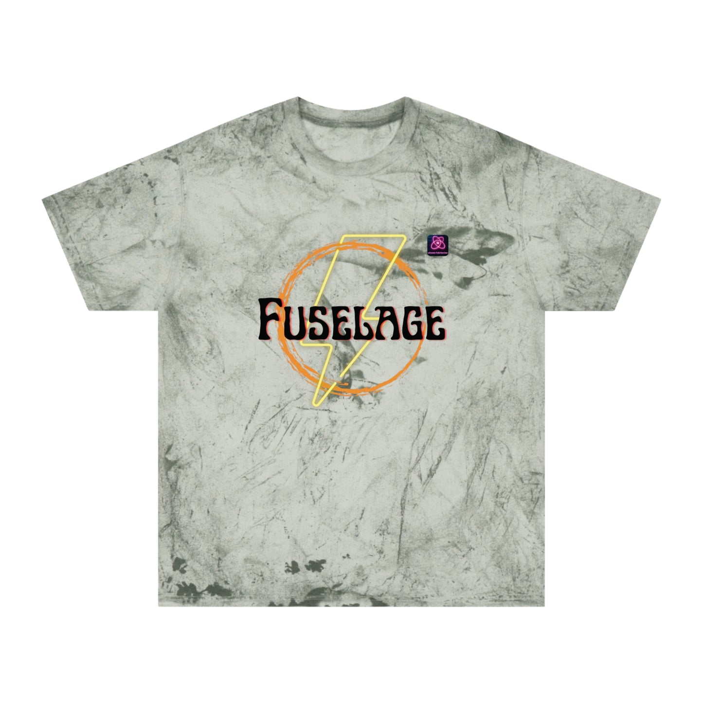 FUSELAGE>> UNISEX Unique Garment-Dyed Color Blast T-Shirt