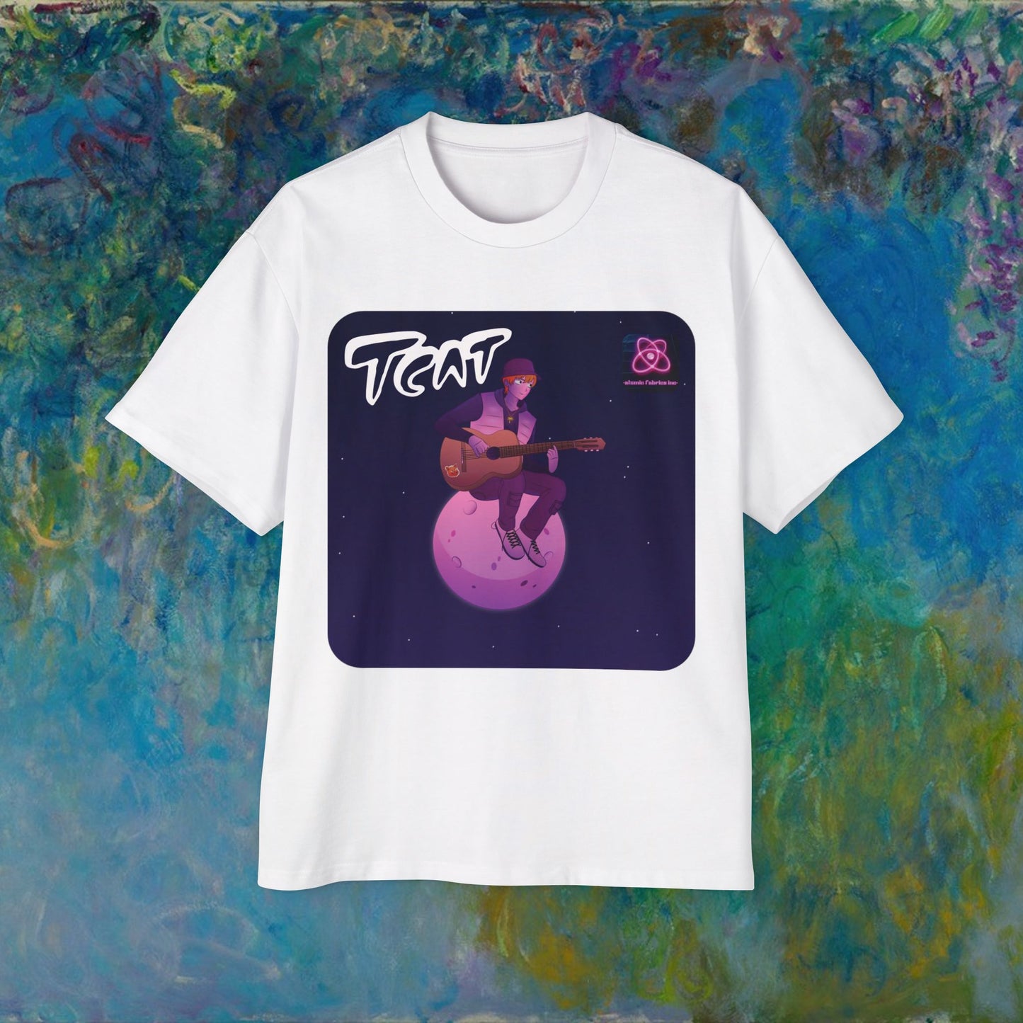 TCAT>> MAN ON THE MOON>> MEN´S Heavy Oversized Tee