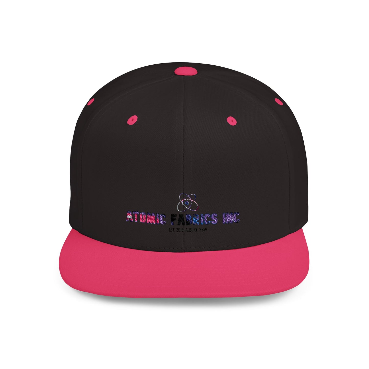 ATOMIC CUSTOM>> Flat Snapback Cap