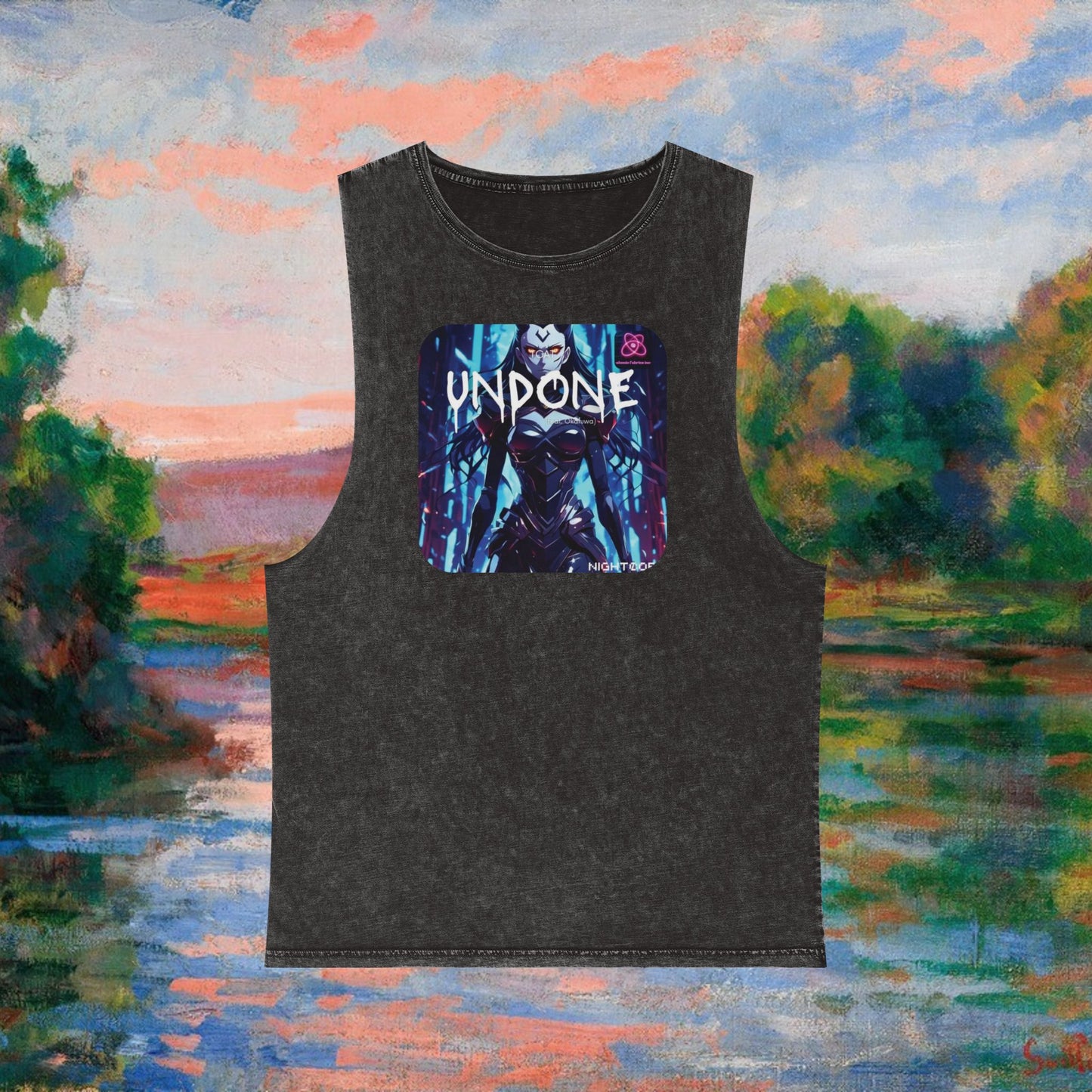 TCAT>> UNDONE>> UNISEX Stonewash Tank Top