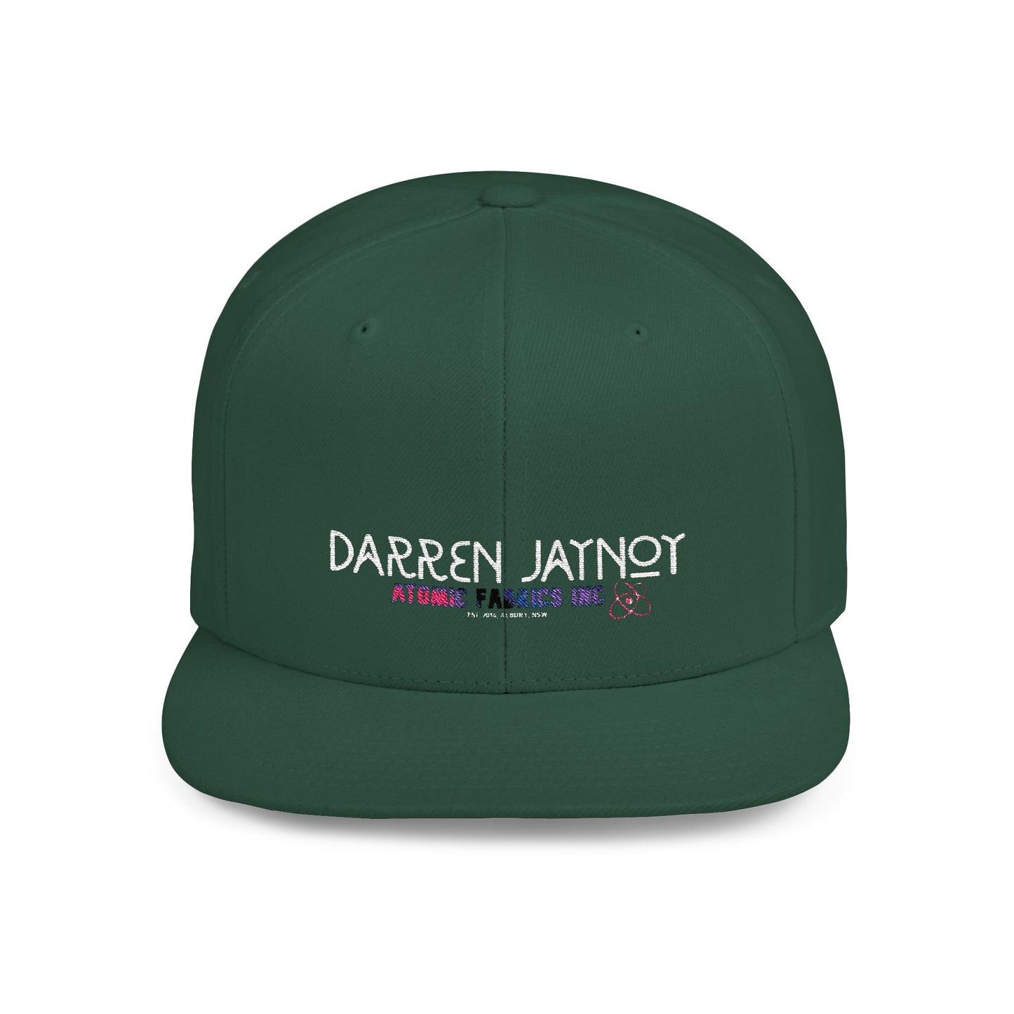 DARREN JAYNOY>> Flat Snapback Cap