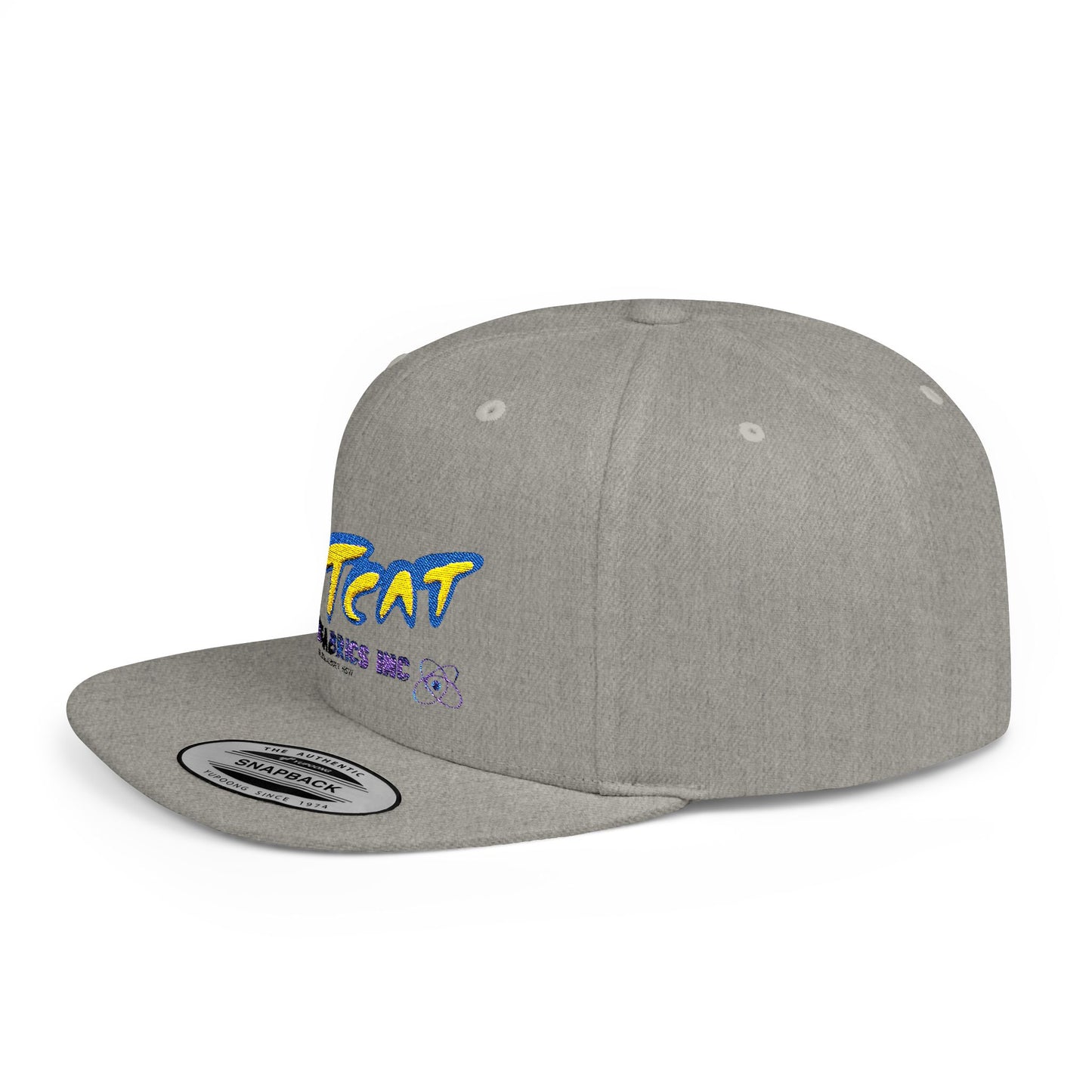 TCAT>> Flat Snapback Cap